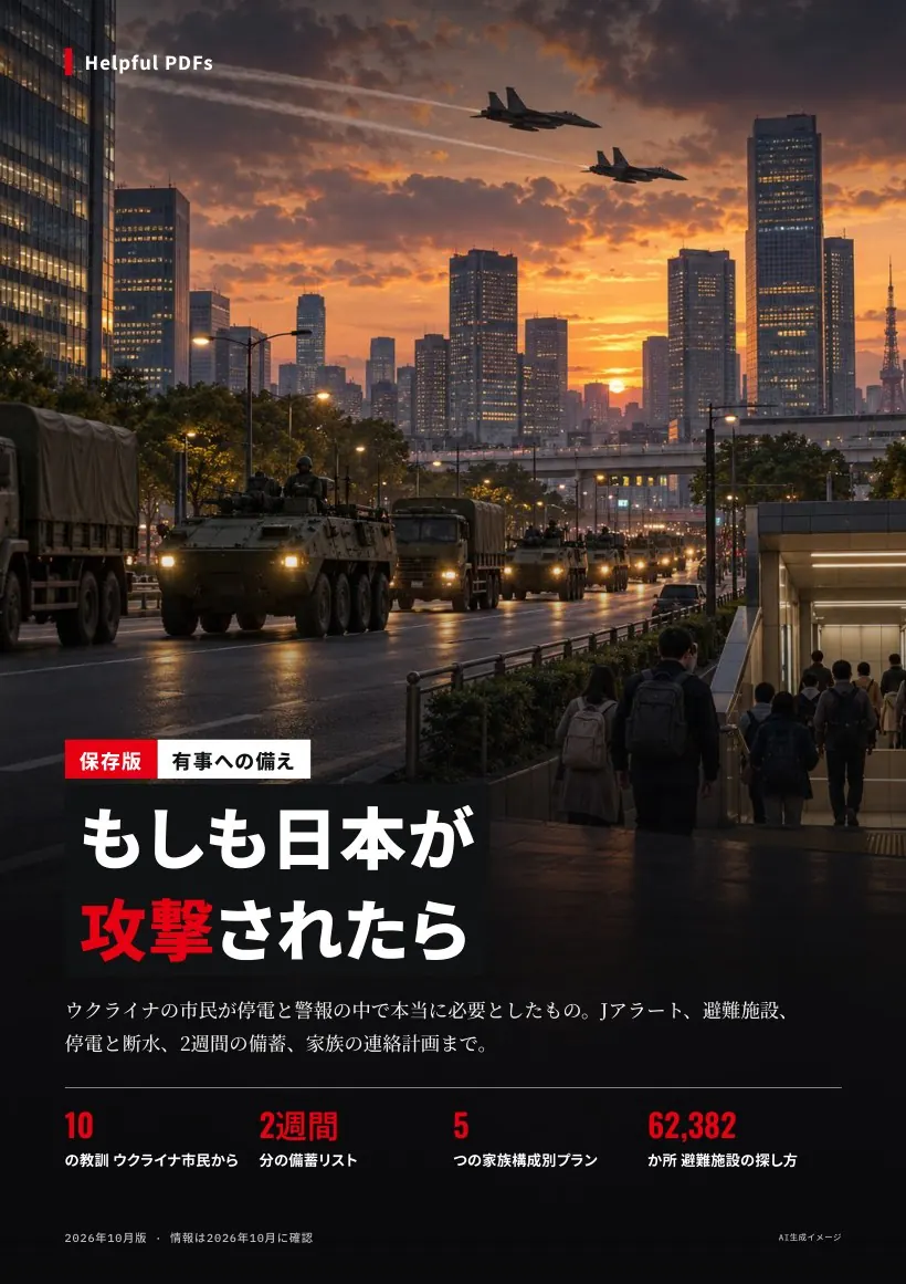 もしも日本が攻撃されたら 表紙